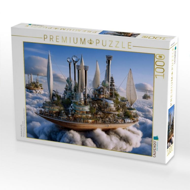 Produktbild: CALVENDO Puzzle Windhafen der L&uuml;fte | 1000 Teile Lege-Gr&ouml;&szlig;e 64x48cm Foto-Puzzle f&uuml;r gl&uuml;ckliche Stunden