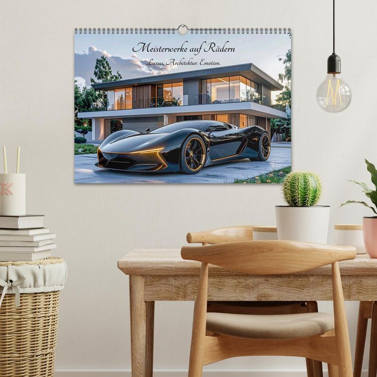 Produktbild: Meisterwerke auf R&auml;dern Luxus. Architektur. Emotion. (Wandkalender 2026 DIN A3 quer), CALVENDO Monatskalender