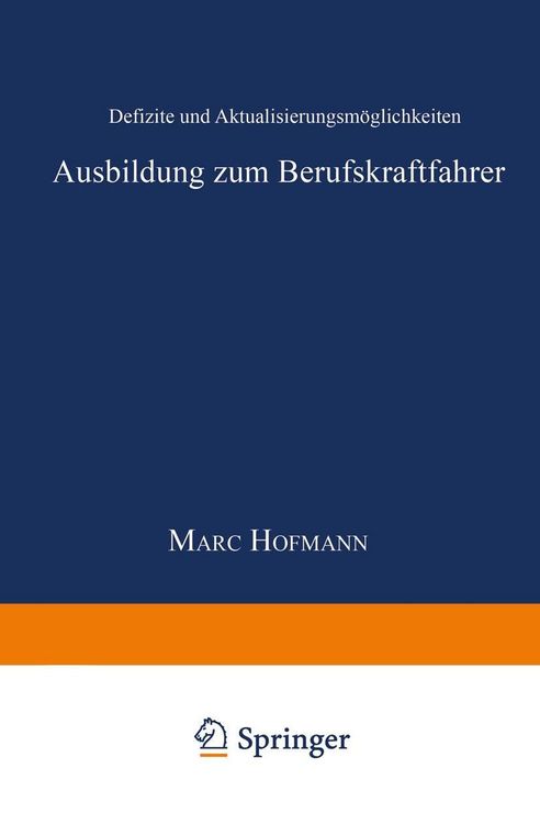 Produktbild: Ausbildung zum Berufskraftfahrer