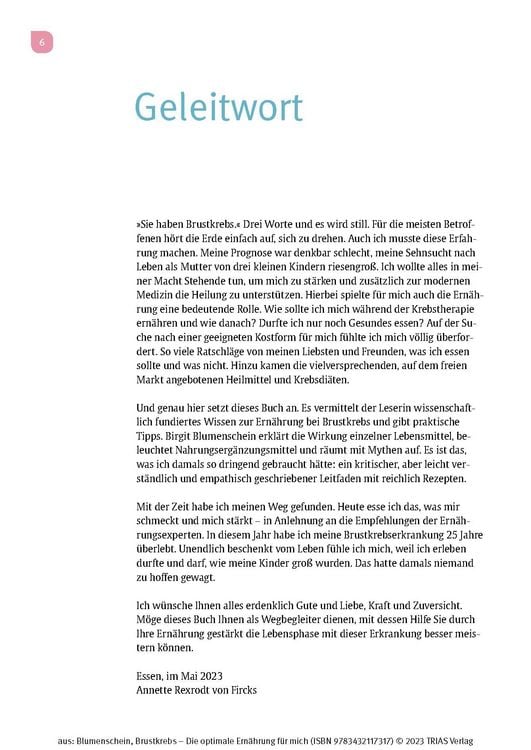 Produktbild: Brustkrebs - Die optimale Ern&auml;hrung f&uuml;r mich