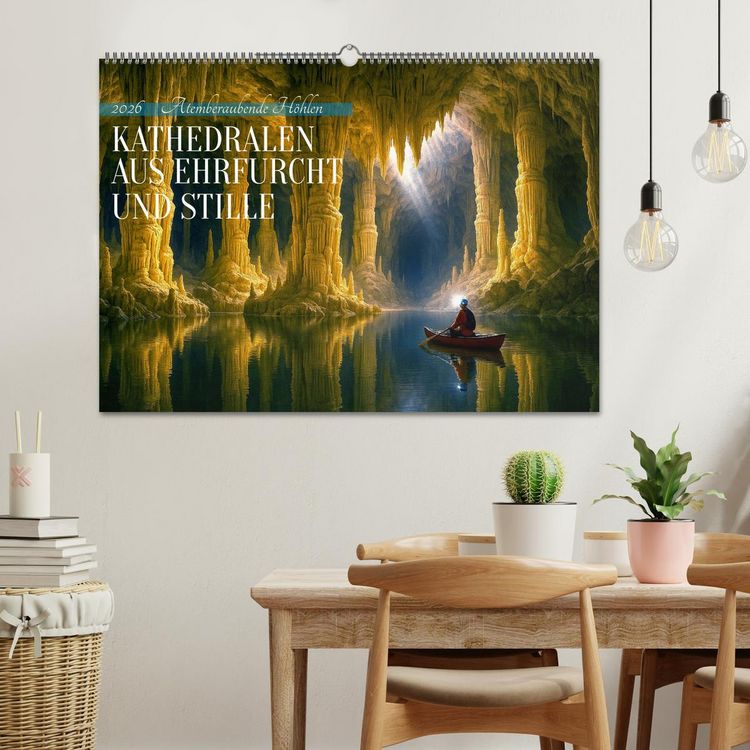 Produktbild: Kathedralen aus Ehrfurcht und Stille (Wandkalender 2026 DIN A2 quer), CALVENDO Monatskalender