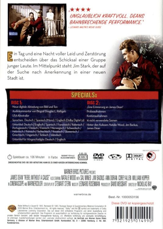 Denn sie wissen nicht, was sie tun - Classic Collection Special Edition [2 DVDs]