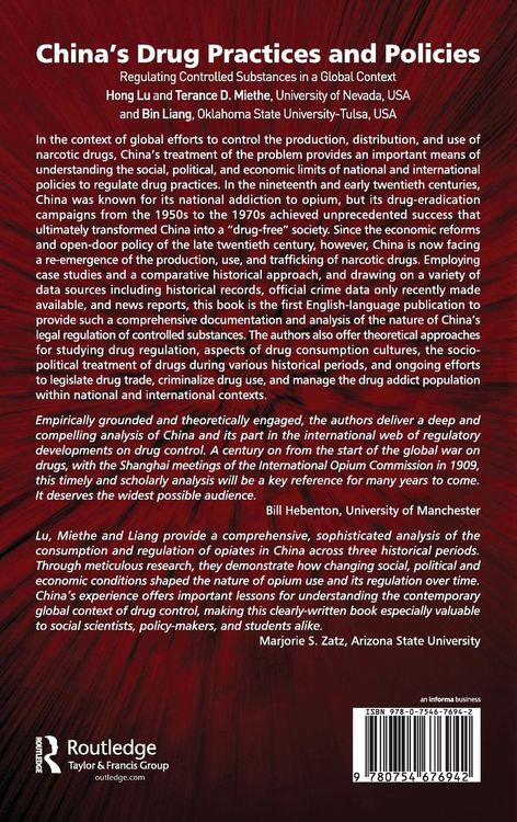 Produktbild: China's Drug Practices and Policies