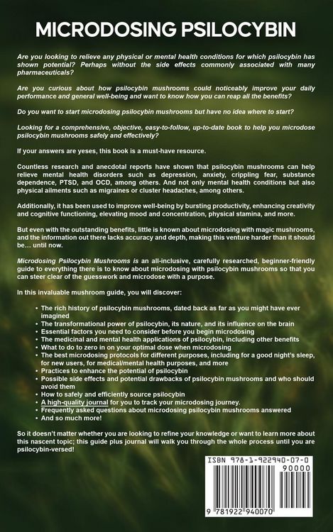 Produktbild: Microdosing Psilocybin Mushrooms