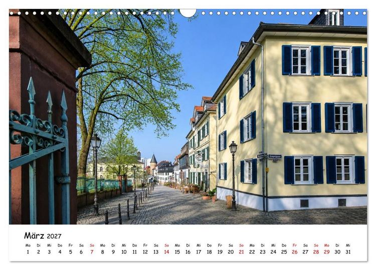 Produktbild: Bad Homburg Schlossblick (Wandkalender 2027 DIN A3 quer), CALVENDO Monatskalender