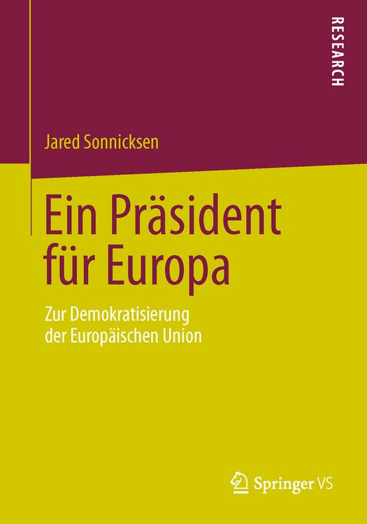 Produktbild: Ein Pr&auml;sident f&uuml;r Europa
