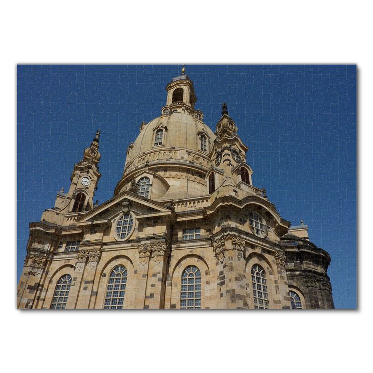 Lais Puzzle 1000 Pezzi - Frauenkirche Dresda In Seppia