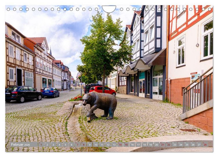 Produktbild: Ein Blick auf Leinefelde-Worbis (Wandkalender 2026 DIN A4 quer), CALVENDO Monatskalender