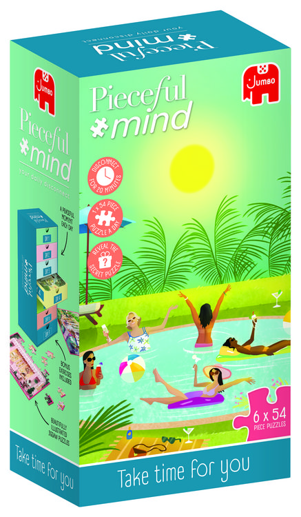 Produktbild: Pieceful mind - Take time for you - Puzzle 54 Teile