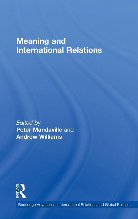 Produktbild: Meaning and International Relations