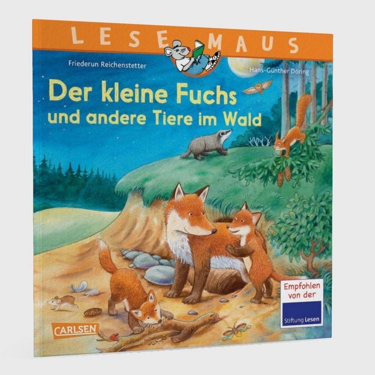 Produktbild: LESEMAUS 181: Der kleine Fuchs und andere Tiere im Wald
