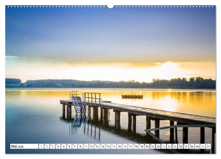 Produktbild: Chiemsee-Romantik (Wandkalender 2026 DIN A2 quer), CALVENDO Monatskalender