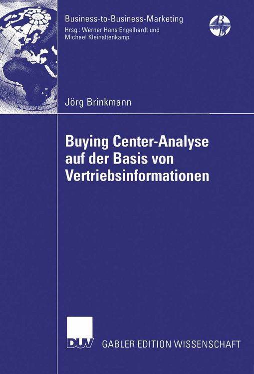 Produktbild: Buying Center-Analyse auf der Basis von Vertriebsinformationen