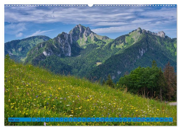 Produktbild: Frankreichs Alpenregionen (hochwertiger Premium Wandkalender 2026 DIN A2 quer), Kunstdruck in Hochglanz