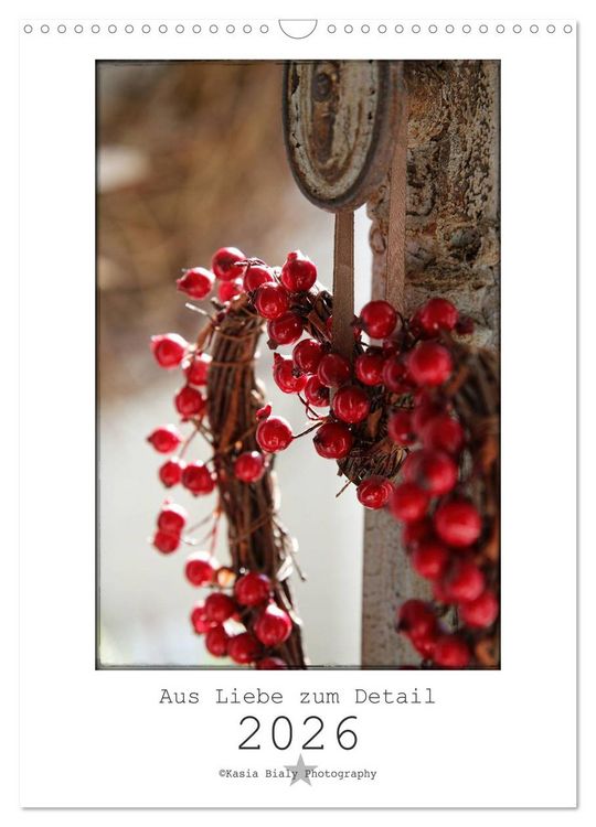 Produktbild: Aus Liebe zum Detail (Wandkalender 2026 DIN A3 hoch), CALVENDO Monatskalender