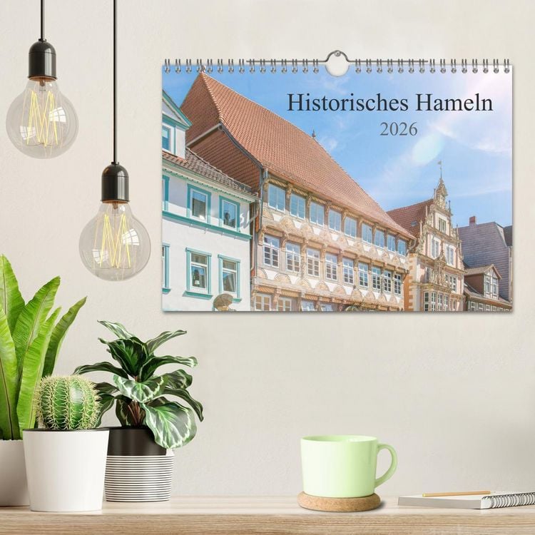 Produktbild: Historisches Hameln (Wandkalender 2026 DIN A4 quer), CALVENDO Monatskalender