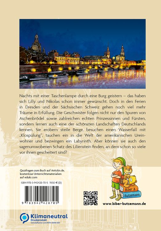 Abenteuer rund um Dresden und das Elbsandsteingebirge - Lilly, Nikolas und die Schätze der Fürsten
