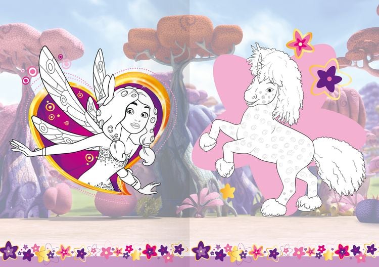 Produktbild: Mia and me - Mein magisches Malbuch