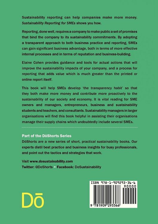 Produktbild: Sustainability Reporting for SMEs