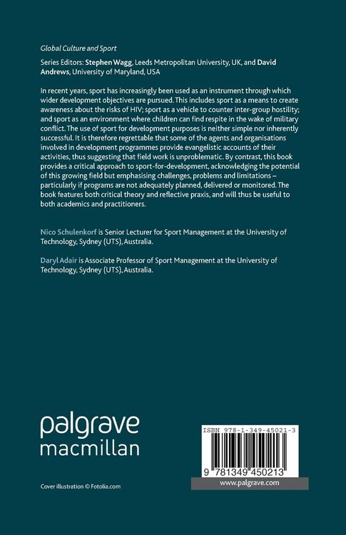 Produktbild: Global Sport-for-Development