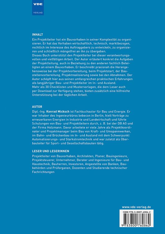 Produktbild: Der Projektleiter