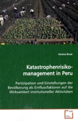 Produktbild: Bruer, V: Katastrophenrisikomanagement in Peru