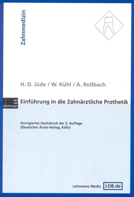 Produktbild: Einf&uuml;hrung in die zahn&auml;rztliche Prothetik