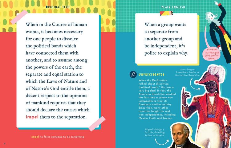 Produktbild: The Side-By-Side Declaration of Independence