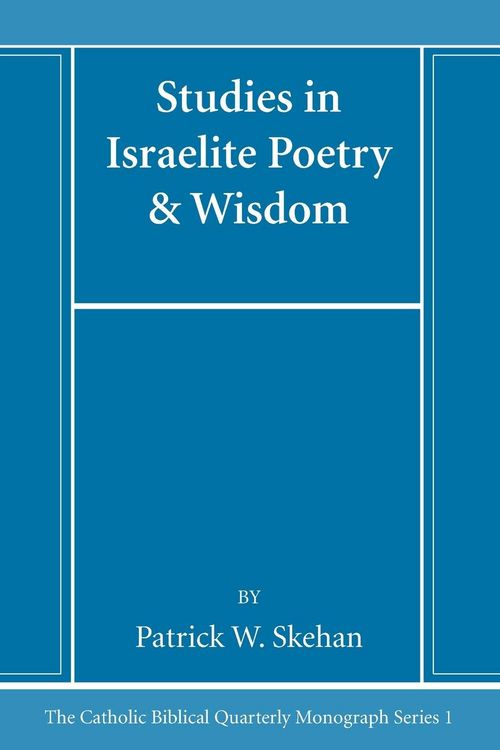 Produktbild: Studies in Israelite Poetry & Wisdom