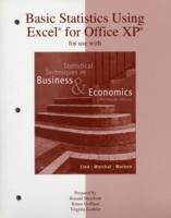 Produktbild: Basic Statistics Using Excel for Office XP for Use with Statistical Techniques in Business & Economics