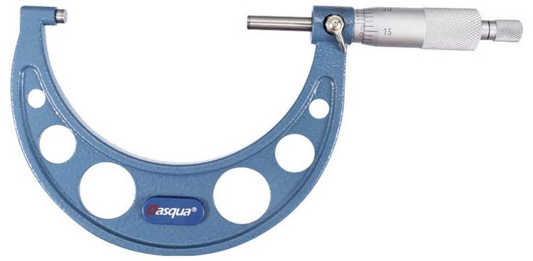 Produktbild: Dasqua 4111-8120 Au&szlig;enmessschraube 75 - 100mm Ablesung: 0.01mm