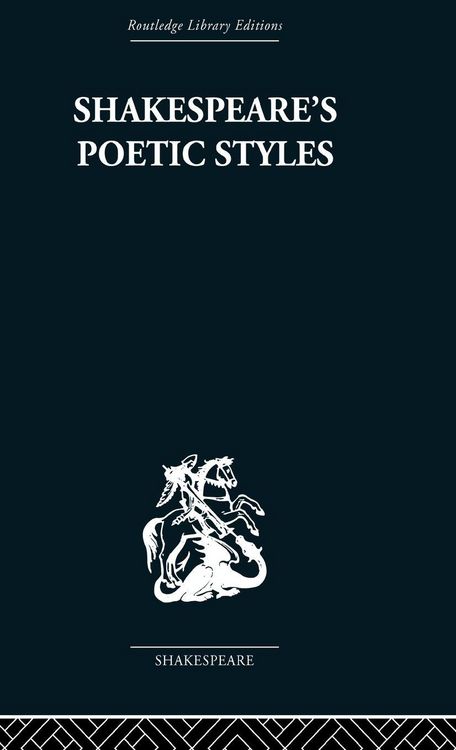 Produktbild: Shakespeare's Poetic Styles
