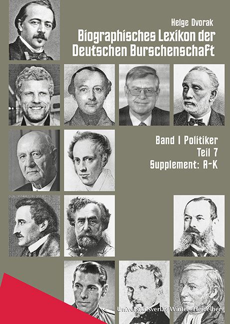 Produktbild: Biographisches Lexikon der Deutschen Burschenschaften / Supplement A-K