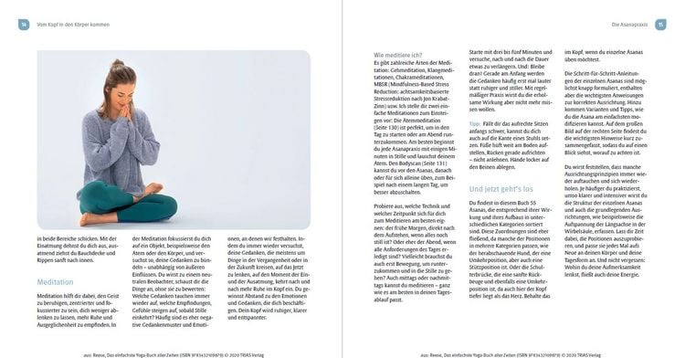 Produktbild: Das einfachste Yoga-Buch aller Zeiten