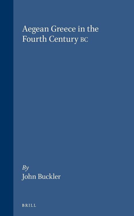 Produktbild: Aegean Greece in the Fourth Century BC