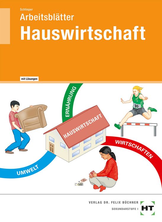 Produktbild: Arbeitsbl&auml;tter mit eingetragenen L&ouml;sungen Hauswirtschaft