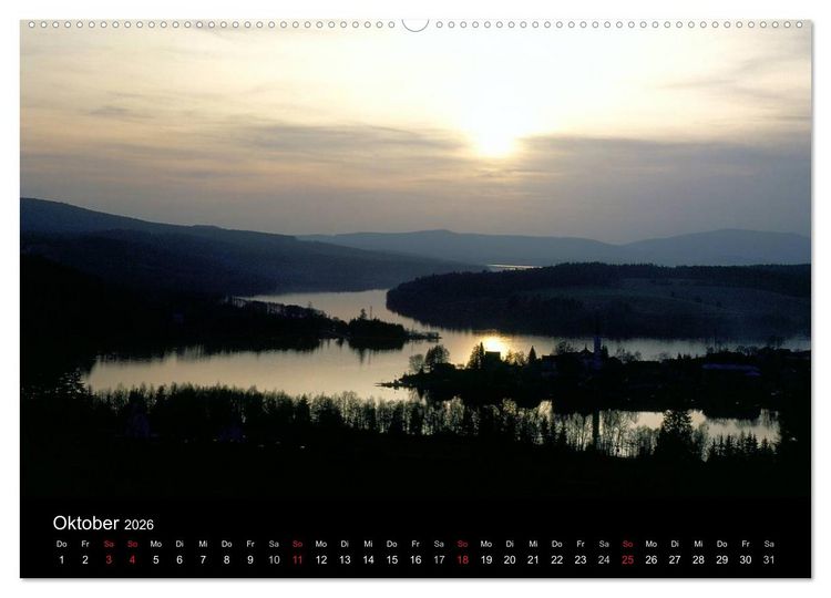 Produktbild: B&Ouml;HMERWALD, Tschechische Republik (Wandkalender 2026 DIN A2 quer), CALVENDO Monatskalender