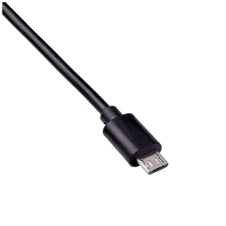 Produktbild: Akyga USB-Kabel USB-A Stecker, USB-Micro-B Stecker 1.80m Schwarz AK-USB-01