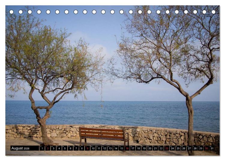 Produktbild: Mallorca (Tischkalender 2026 DIN A5 quer), CALVENDO Monatskalender