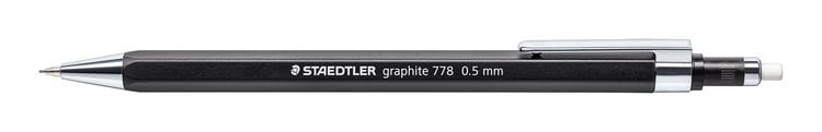 Produktbild: STAEDTLER 778 05-9 Druckbleistift 0.5mm Bezeichnung der H&auml;rte: B
