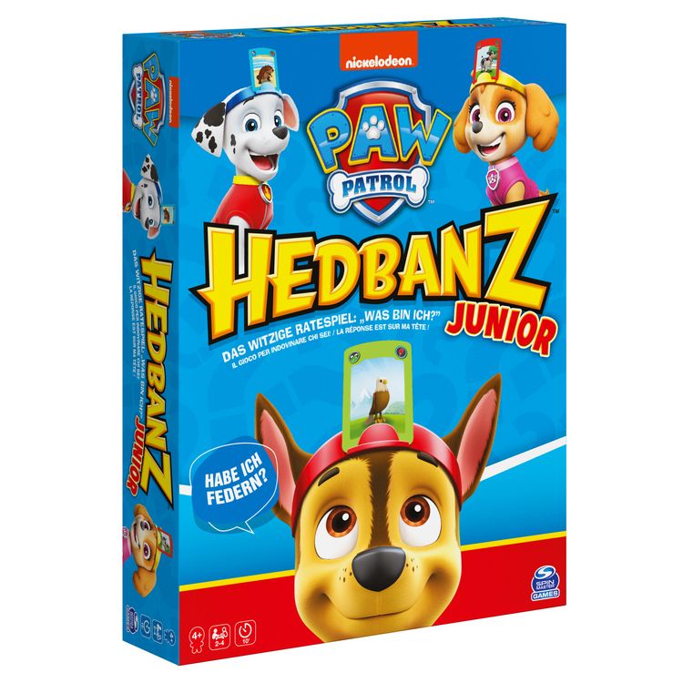 Produktbild: BGM Hedbanz Junior Paw Patrol