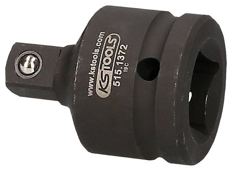 Produktbild: KS Tools 515.1372 Steckschl&uuml;ssel-Adapter Antrieb 3/4\" (20 mm) 56mm 1St.
