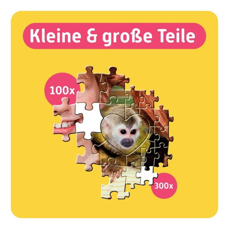 Produktbild: TEAMPUZZLE &ndash; Pippi Langstrumpf &ndash; 400 Teile &ndash; Puzzle mit gro&szlig;en & kleinen Teilen