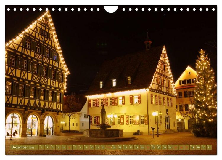 Produktbild: Pfullingen ... und Umgebung (Wandkalender 2026 DIN A4 quer), CALVENDO Monatskalender
