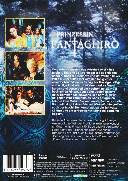Produktbild: Prinzessin Fantaghir&ograve; - Komplettbox [5 DVDs] (Verbesserte Bildqualit&auml;t)