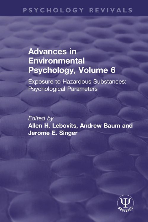 Produktbild: Advances in Environmental Psychology, Volume 6