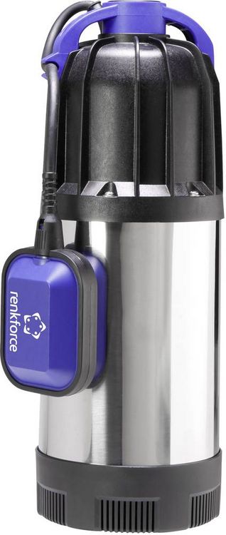 Produktbild: Renkforce 1519501 Tauchdruck-Pumpe mit Schutzkontaktstecker 6500 l/h 30m