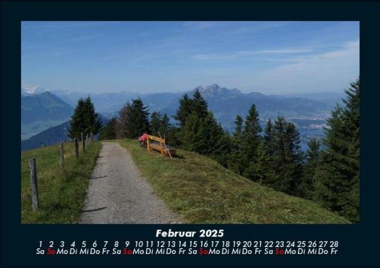 Produktbild: Wanderlust 2025 Fotokalender DIN A5