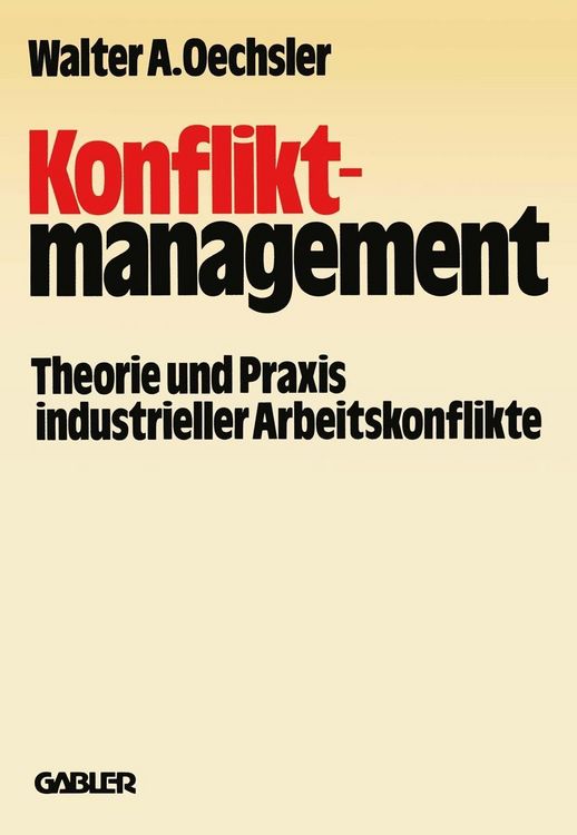 Produktbild: Konfliktmanagement