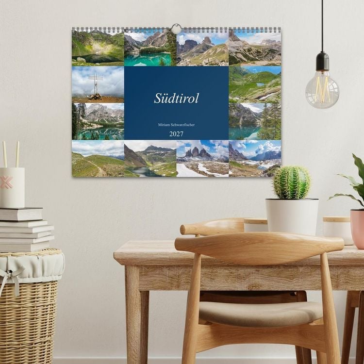 Produktbild: S&uuml;dtirol (Wandkalender 2027 DIN A3 quer), CALVENDO Monatskalender